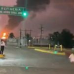 Incendio en refinería de Salina Cruz en Oaxaca; siguen los trabajos para controlar el fuego