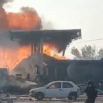VIDEO. Explosión de pipa en gasolinera de Tula, Hidalgo deja 2 muertos y 4 heridos