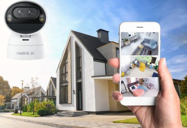 Reolink Argus Track 4K: Cámara De Seguridad Solar 4k + Autoseguimiento + Doble Lente