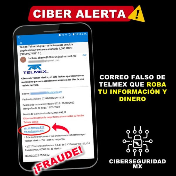 Telmex lanza ALERTA importante sobre este correo a todos sus clientes