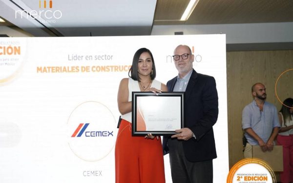 Cemex encabeza el ranking de Merco Talento 2024 como la mejor del sector de la construcción