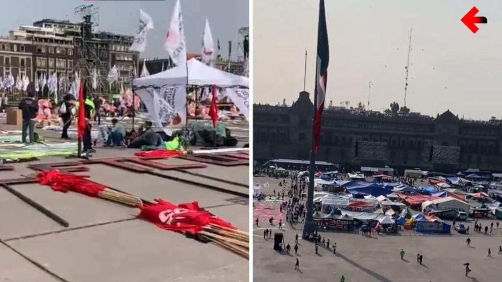 Microdosis: CNTE reagrupa plantón para cierre de campaña de Claudia Sheinbaum – Sentido Común