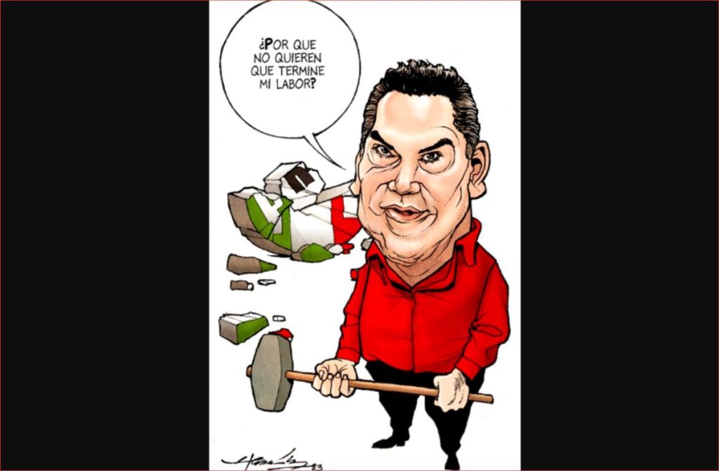 Morena “anima” a ‘Alito’ a no abandonar su cargo hasta que termine de destruir al PRI