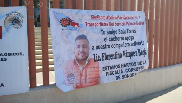 Protestan ciudadanos para liberar al activista social Florentino Vázquez Borja | Radio Sonora