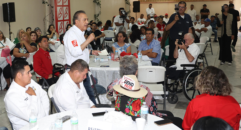 Responderé con gestión para obras, bienestar y seguridad, afirma Beltrones ante ciudadanos de Sonoyta - Proyecto Puente