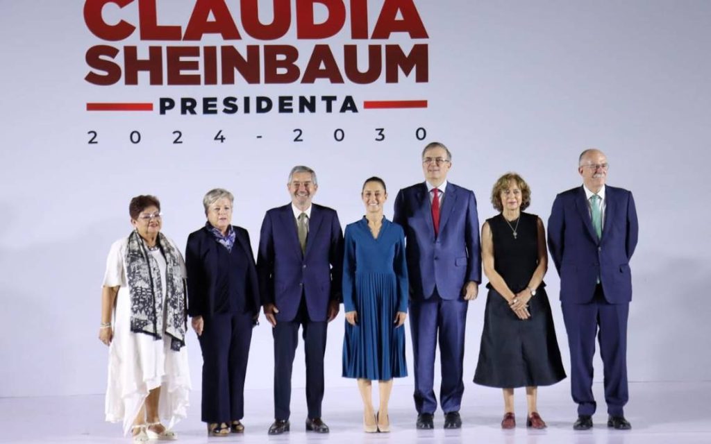Claudia Sheinbaum anuncia a su gabinete presidencial: quiénes lo conforman