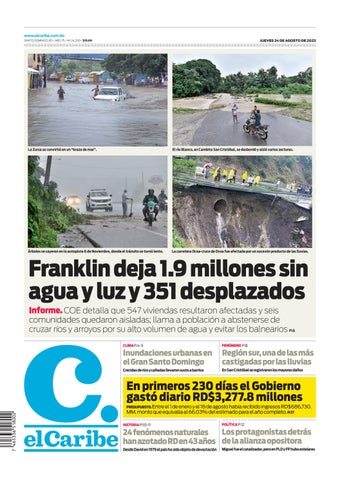 Inundaciones fuerzan millones de desplazamientos anuales - Pie de Página