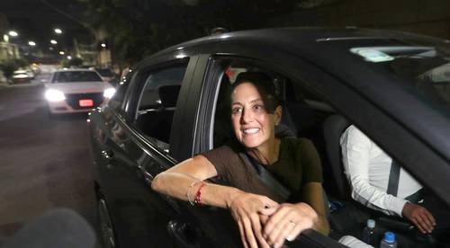 La Jornada: Sheinbaum habló con la directora del FMI y el presidente del BM