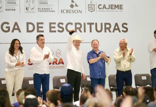 Responde Gobernador Durazo rezago de décadas en certeza jurídica a vecinos de Ampliación El Rodeo en Cajeme | Radio Sonora