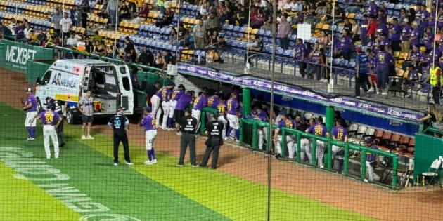 Charros de Jalisco: Encuentro ante Dorados es suspendido; Henry Centeno sufrió una convulsión