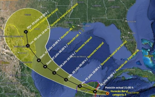 Huracán Beryl: un fenómeno sin precedentes atribuido al cambio climático - National Geographic en Español