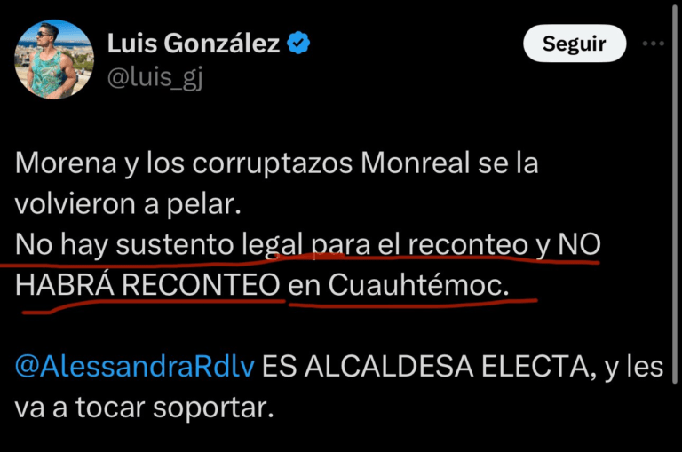 Recuento en Alcaldía Cuauhtémoc ordena nuevamente Tribunal Electoral