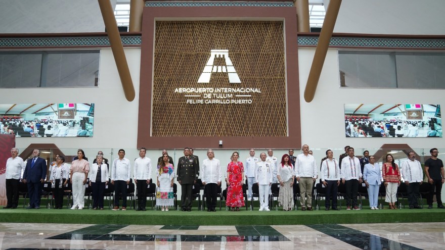AIFA y Aeropuerto de Tulum siguen aumentando su afluencia