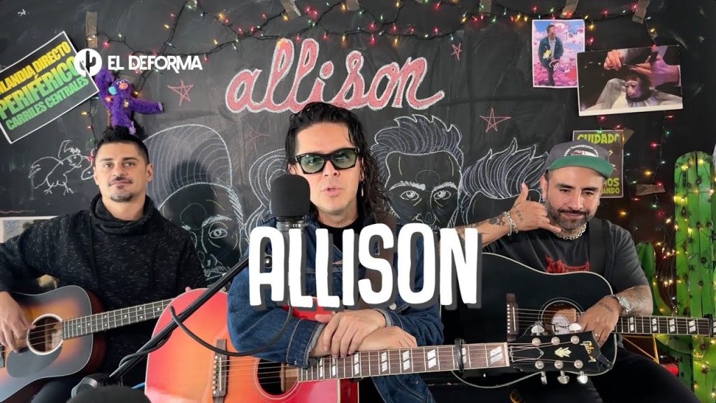 Allison llegó al estudio de El Deforma para darnos un adelanto de lo que serán sus próximos conciertos