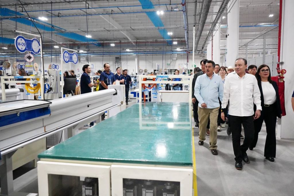 Atrae Gobernador Durazo más de mil nuevos empleos con inauguración de la planta Kyungshin México-Obregón | Radio Sonora