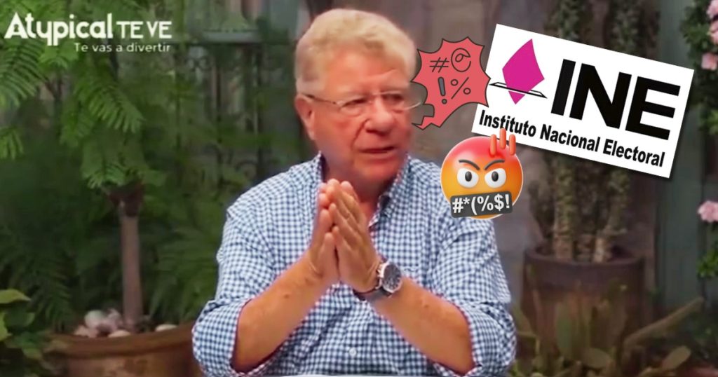 Alazraki lanza improperios y se retracta: el INE siempre sí se toca