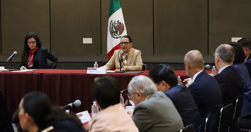 Inicia transición en Segob con la presencia de Luisa María Alcalde y Rosa Icela Rodríguez