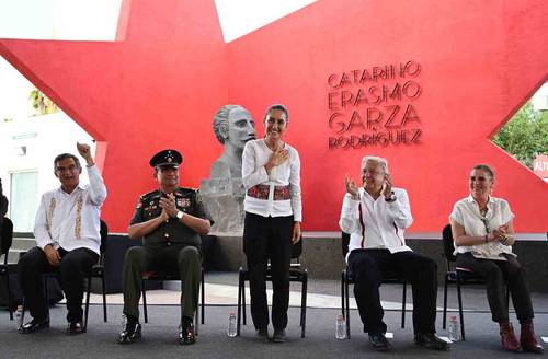 La Jornada: AMLO y Sheinbaum firman seguir rescate de mineros