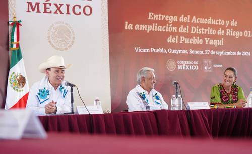 La Jornada: Honra Durazo labor de AMLO y agradece continuidad a planes de Justicia y Sonora