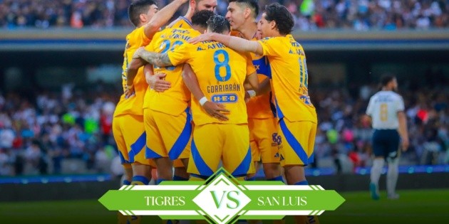 Tigres vs San Luis: Dónde ver HOY EN VIVO el partido de la J7 del Apertura 2024, Liga MX, canales, horario