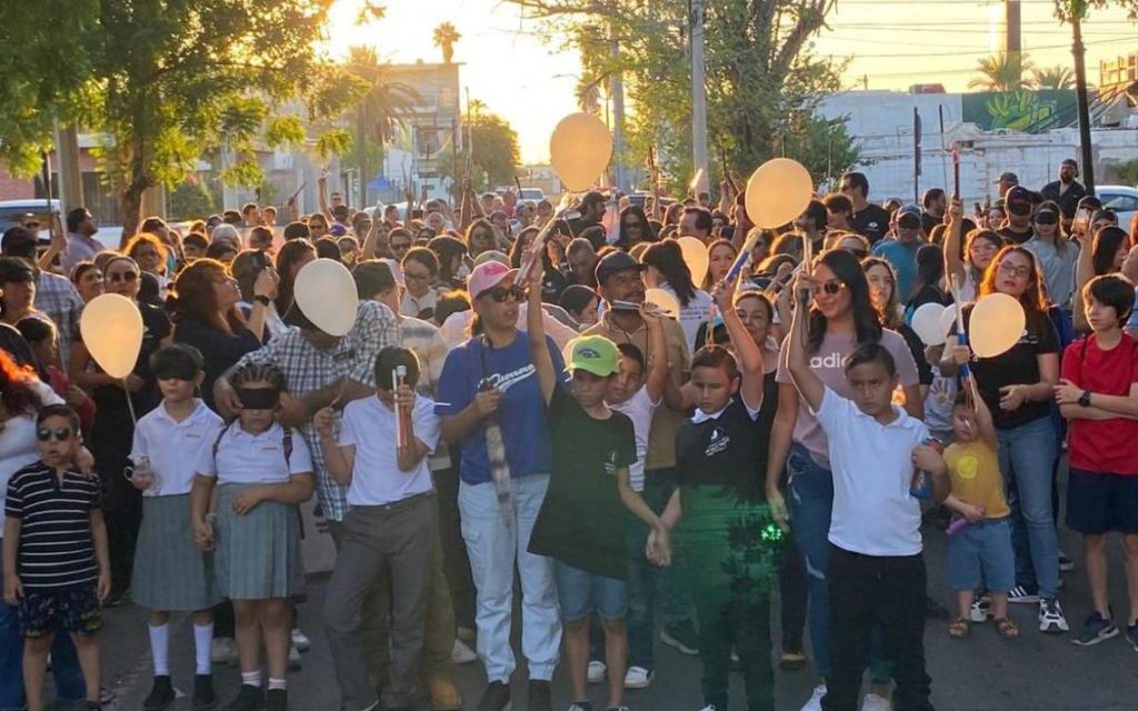 Caminata a Ciegas en Hermosillo: Una experiencia para sensibilizar sobre la discapacidad visual