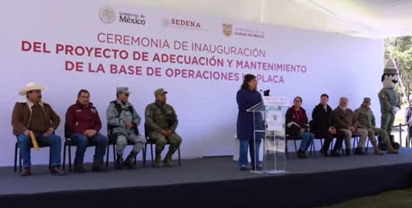 Clara Brugada inaugura base contra la tala clandestina “La Placa”