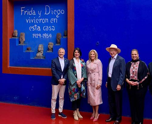 La Jornada: Jil Biden destaca que México tenga presidenta