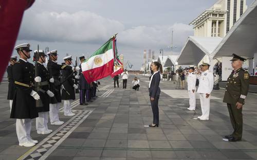 La Jornada: Nuestra democracia radica en el poder del pueblo, dice Sheinbaum en Veracruz