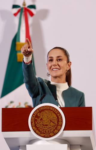 La Jornada: Sheinbaum reprueba que aún se enaltezca a Díaz Ordaz; ¡Es el colmo!