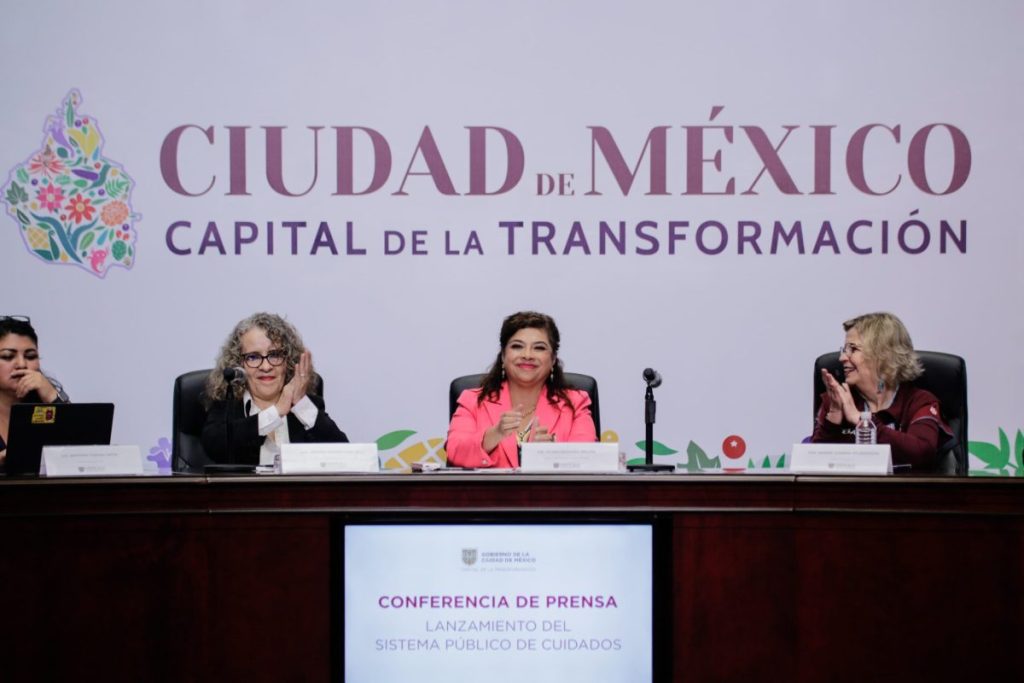 Lanza Clara Brugada Sistema Público de Cuidados capitalino