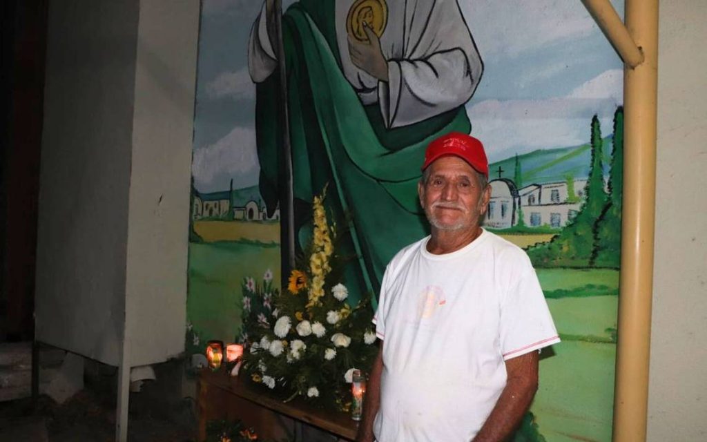 Nicolas Corrales: Más de 20 años velando a San Judas Tadeo en la Emiliano Zapata