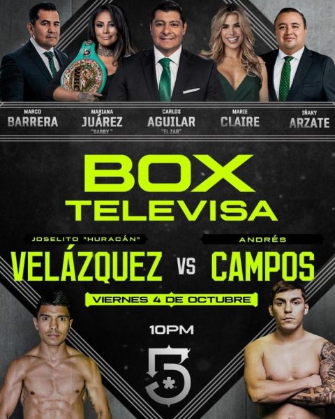 TelevisaUnivision anuncia que Box Televisa tendrá 34 peleas estelares