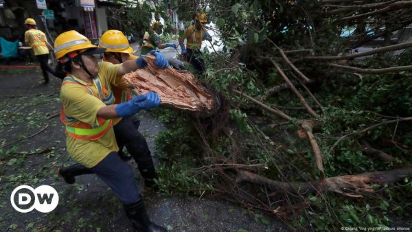 Al menos dos muertos en Taiwán por el tifón Kong-rey