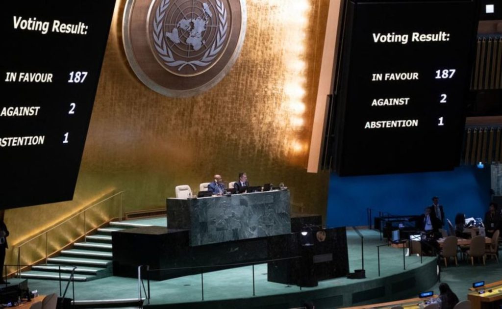 Asamblea General de la ONU rechaza -nuevamente- por inmensa mayoría el embargo a Cuba