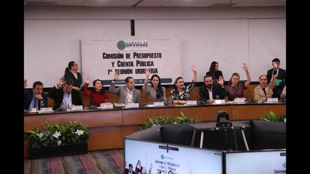 Comisión de Presupuesto convoca a mesas de diálogo bajo esquema de parlamento abierto, para discutir el PPEF 2025