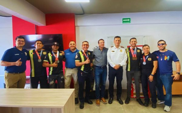 Ganan Bomberos de Hermosillo 25 medallas en Juegos Latinoamericanos