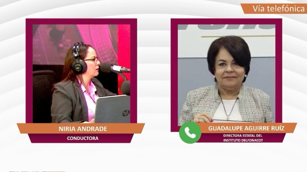 Guadalupe Aguirre, compartió información de los créditos para trabajadoras Crédito mujer efectivo.