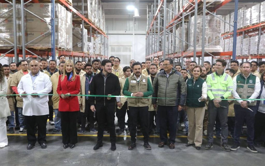 Inaugura IMSS remodelación de almacén regional en NL
