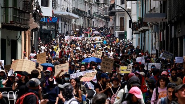 Protestas en Ecuador por crisis económica, energética y de seguridad