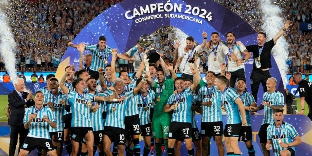 Racing gana su primer título internacional en 36 años