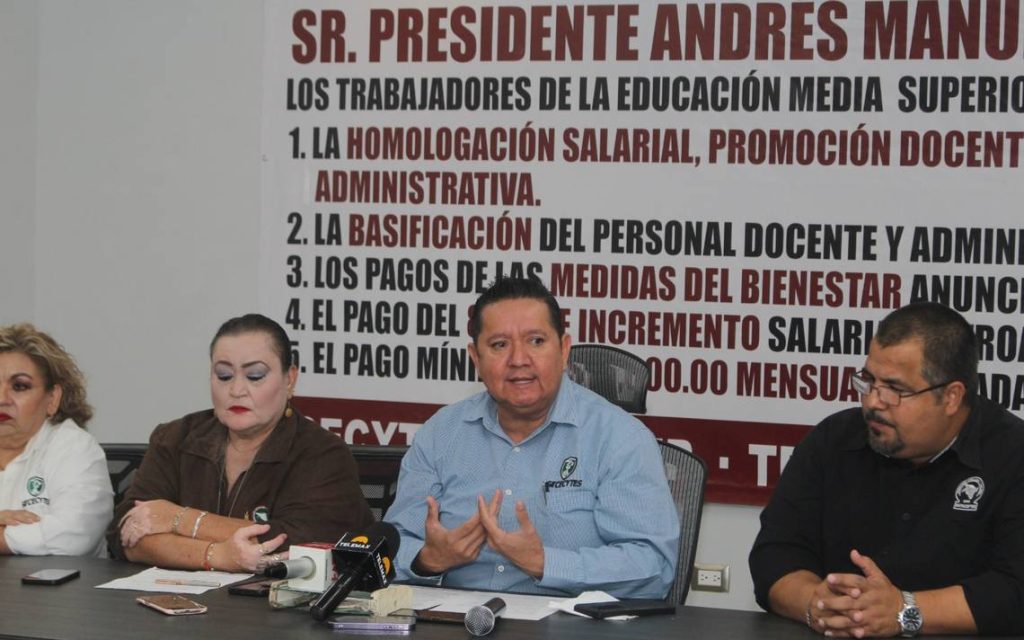 Sindicatos de Educación Media Superior llega a un nuevo acuerdo salarial