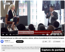 Úrsula von der Leyen no dijo que la UE está “obligada” a comprar petróleo ruso