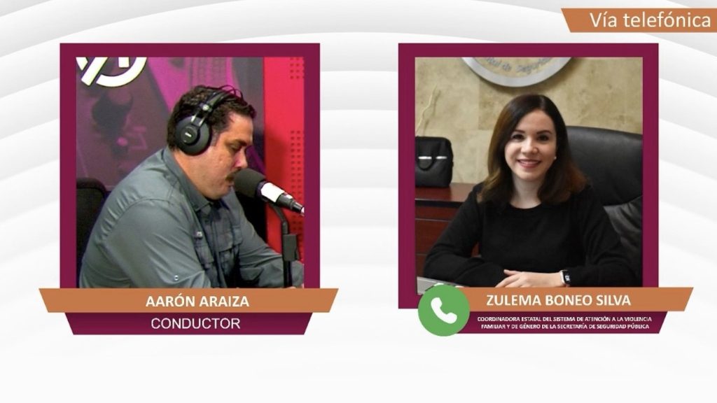 Zulema Boneo, coordinadora estatal del Sistema de Atención a la Violencia Familiar y de Género.