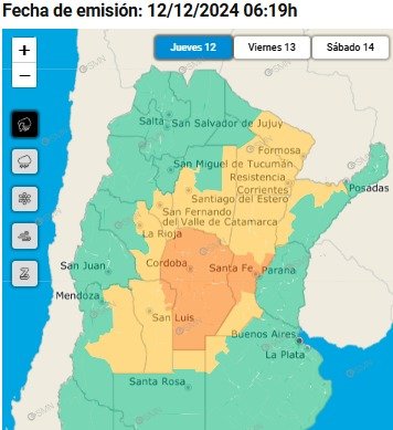 ¡Alerta Máxima! Tormentas severas azotarán Argentina: hasta 100 mm de Lluvia y granizo en las próximas horas
