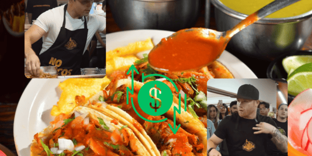 ¿Cuánto cuesta comer en la nueva sucursal de la Taquería El Pastor del Rica en California