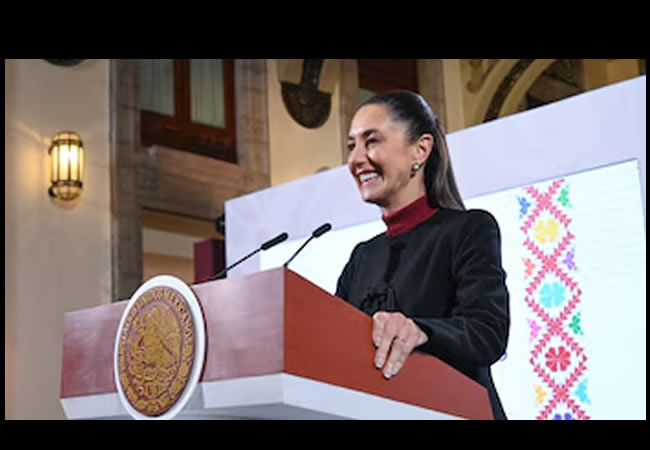 En su mensaje de Año Nuevo Sheimbaum explica por qué nos irá mejor y realiza acto simbólico