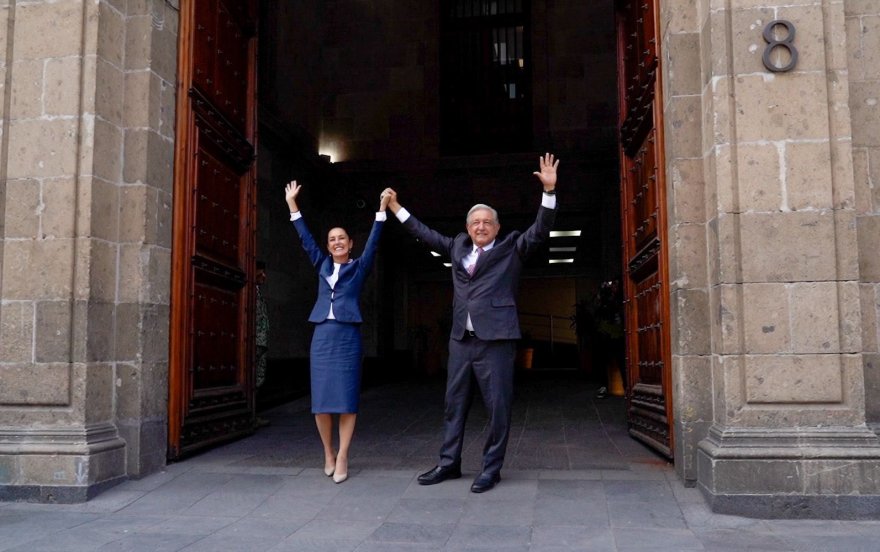 La presidenta Sheinbaum ya vive en Palacio Nacional