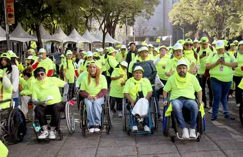 Personas con discapacidad toman otra vez las calles