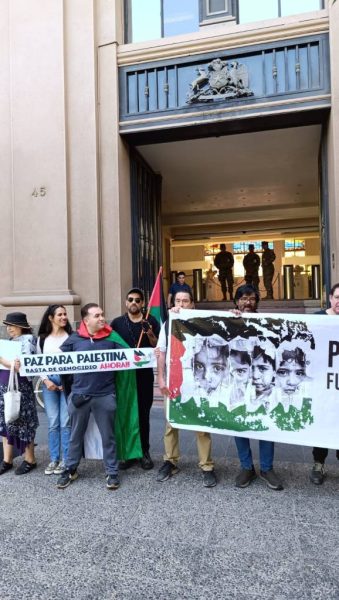 Protestan en Valparaíso y Santiago contra Exponaval belicista y por solidaridad con el pueblo de Palestina – Rebelion