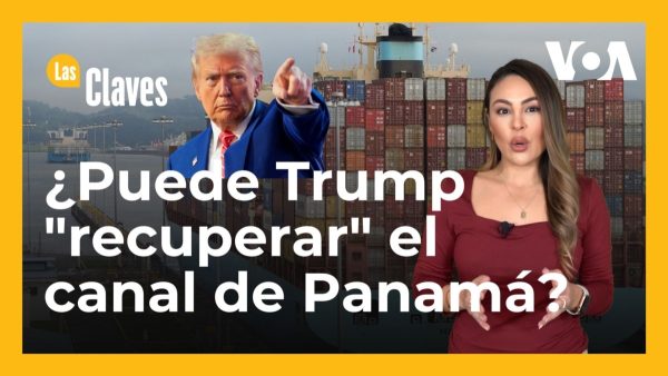 ¿Puede Trump "recuperar" el canal de Panamá?